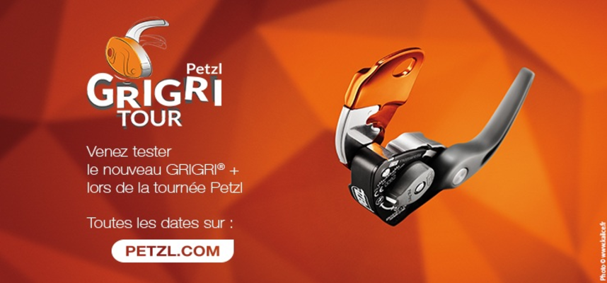 Participez au Petzl Grigri+ Tour !